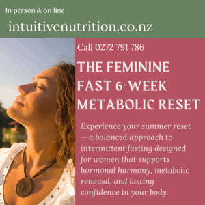 The Feminine Fast – A Transformational Metabolic Reset 6-Week in Person & Online Program